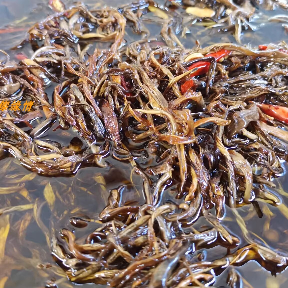 云南德宏特产野生菌油鸡枞鸡枞油菌类油炸土堆鸡枞长鸡枞拌面拌饭 - 图2