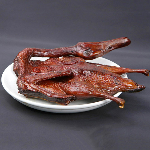 四川特产 开江任市唐鸭婆板鸭正宗唐板鸭大王熟食手撕酱鸭子1只装 - 图0