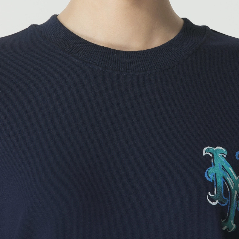 MLB男女同款卫衣25秋季新款时尚街头风宽松休闲套头衫潮3AMTB3254 - 图2