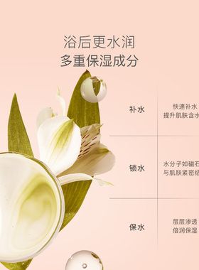 屈臣氏BODORME贝德美青少年净爽保湿沐浴露520ml官方正品