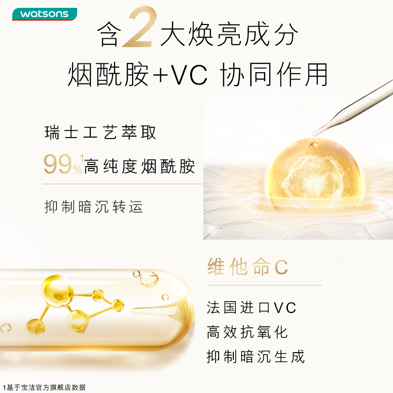 屈臣氏官方旗舰店屈臣氏olay玉兰油保湿滋润修护烟酰胺玻尿酸精华身体乳全身保湿2