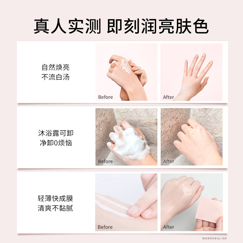 屈臣氏水感清爽焕采莹白保湿水润蜜桃香身体素颜霜150g透亮水润,淘宝优惠券,粉丝福利购,淘宝优惠卷