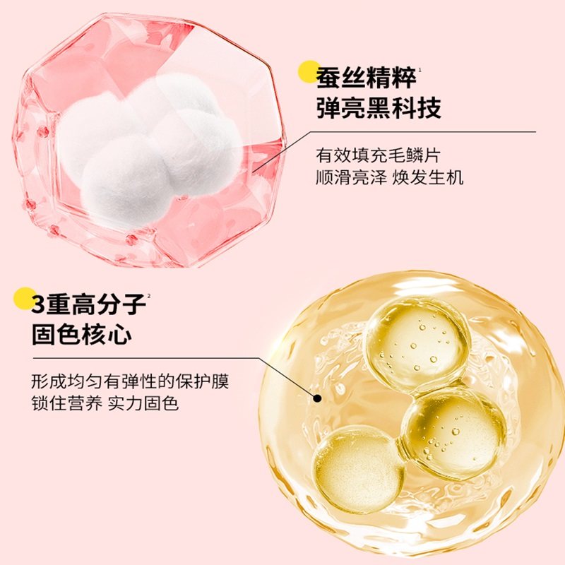 情人节礼物屈臣氏MPG盈护润卷保湿卷翘弹力素卷发护发素180ml*2