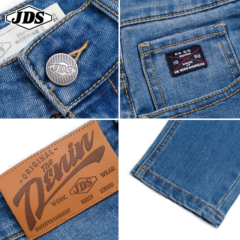 2020夏季复古男修身小脚弹力牛仔裤 角斗士服饰牛仔裤