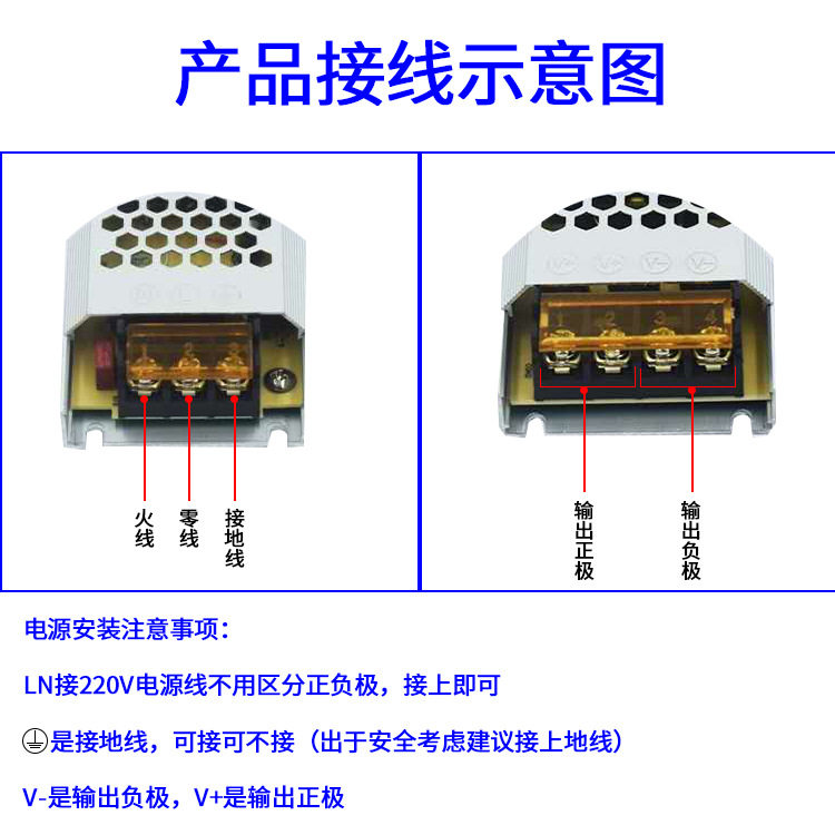 灯箱内置led长条电源灯条变压器12V300W铝壳开关驱动卡布箱电源,淘宝优惠券,粉丝福利购,淘宝优惠卷