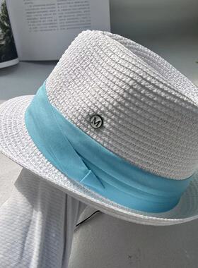 礼帽逛街休闲女夏卷边
