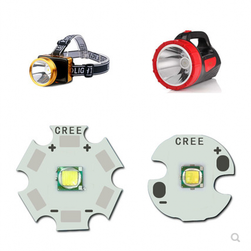 cree xml t6强光手电筒5W灯珠5050贴片白色 led灯珠10W灯珠高亮度-图2