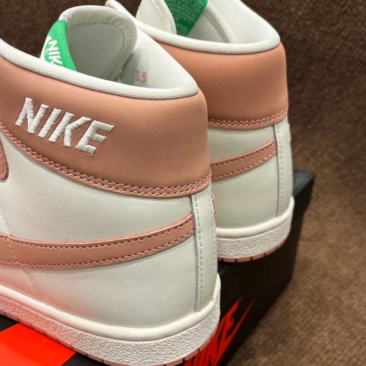 耐克Air Jordan Ship PE SP AJ粉白中帮复古休闲篮球鞋FQ2952-600,淘宝优惠券,粉丝福利购,淘宝优惠卷