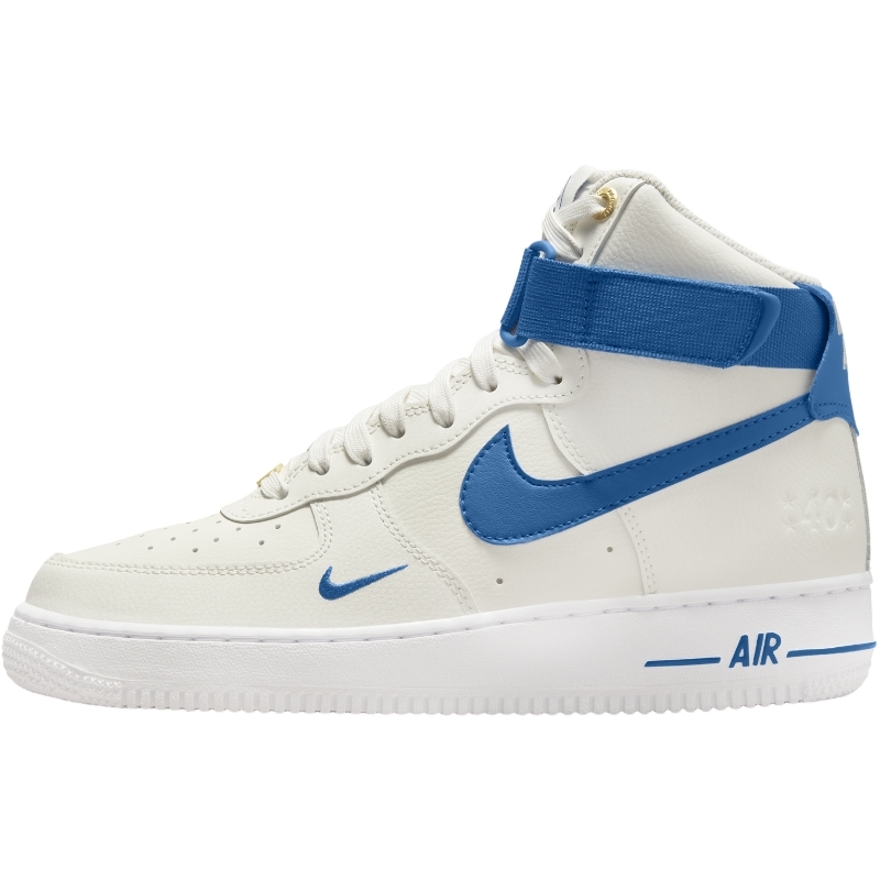 Nike耐克高帮绑带AF1女鞋AIR FORCE 1空军一号板鞋DQ7584-100-300-图3