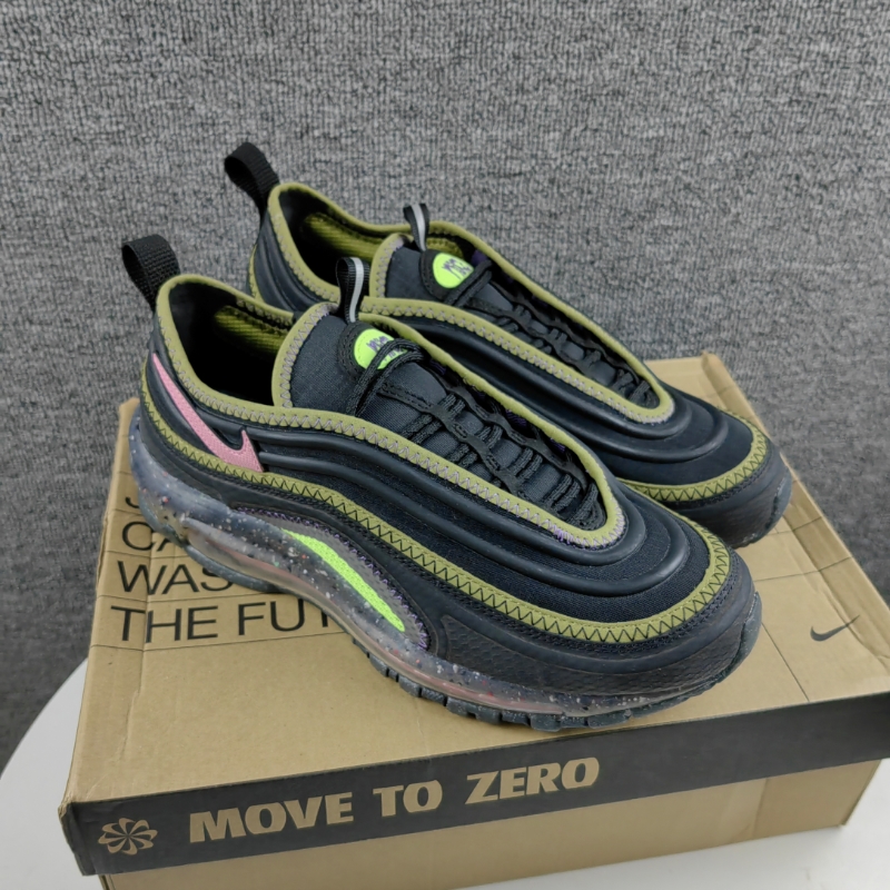 Nike 男鞋 AIR MAX 97 气垫子弹头防滑透气减震运动鞋 DZ2629-001