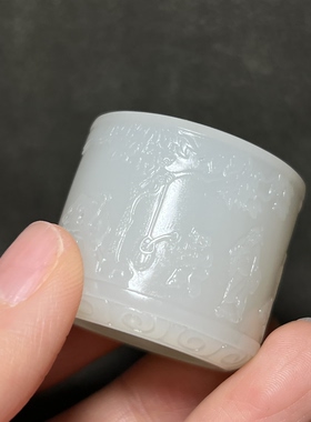 新疆和田玉籽料龙把件23mm苏工精品男女款玉器把件名家作品张良