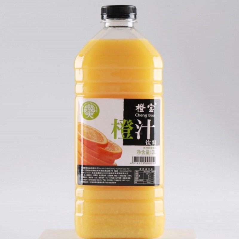橙宝优选2L50%果汁含量饮料12瓶全国28省区直供包邮_虎窝淘