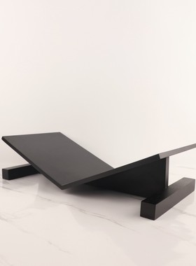 现简约实木书架杂志架桌面摆件客厅卧室书房酒店软装家居装饰品