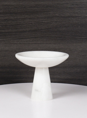 现代简约大理石水果盘聚