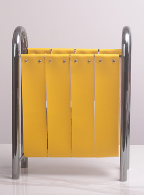 居家桌面置物收纳书报皮革轻奢