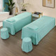 Beauty salon beauty bedspread massage bed physiotherapy pedicure bed anti-slip fitted sheet cover with hole physiotherapy bed sheet bed skirt shampoo