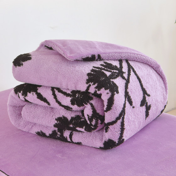 Beauty bed quilt core rabbit fur double-sided velvet quilt cover beauty salon warm quilt thickened crystal velvet foot bath quilt