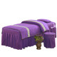 Crystal velvet high-end simple beauty salon beauty bedspread