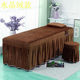 Beauty bed cover set European style simple beauty salon massage physiotherapy massage shampoo bed cover single bed cover round head square head