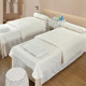 Autumn and winter new product crystal velvet high-end simple solid color beauty salon bed cover four-piece set massage milk velvet therapy sheets