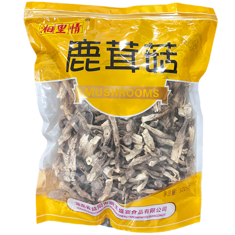 鹿茸菇干货新鲜500g特产特级食用菌干香菇蘑菇煲汤食材鹿茸菌-图2