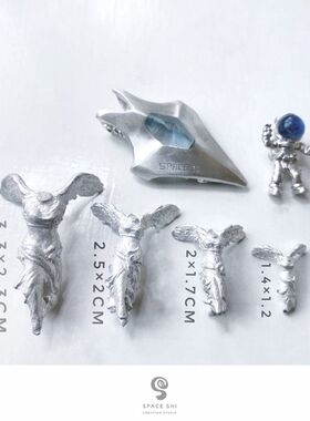 银饰手工原创情侣首饰礼物耳钉