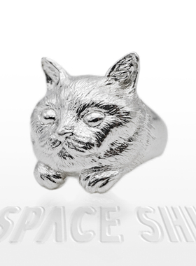 猫咪戒指戒指师尧纯银宠物