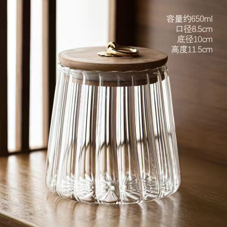 Xiyuntang high borosilicate glass retro tea can