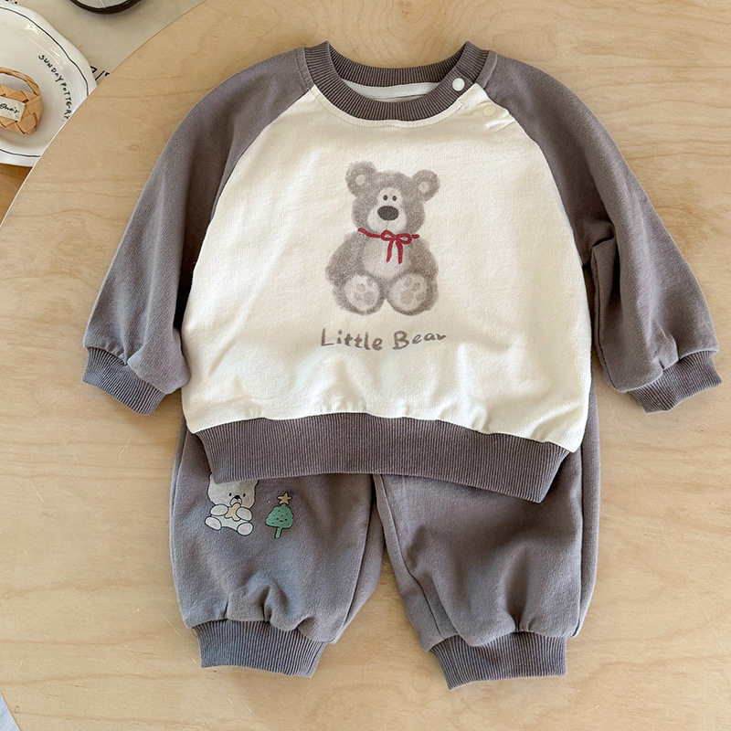 男童套装婴幼儿春季新款卡通卫衣卫裤分体两件套男宝春款衣服 a类,淘宝优惠券,粉丝福利购,淘宝优惠卷