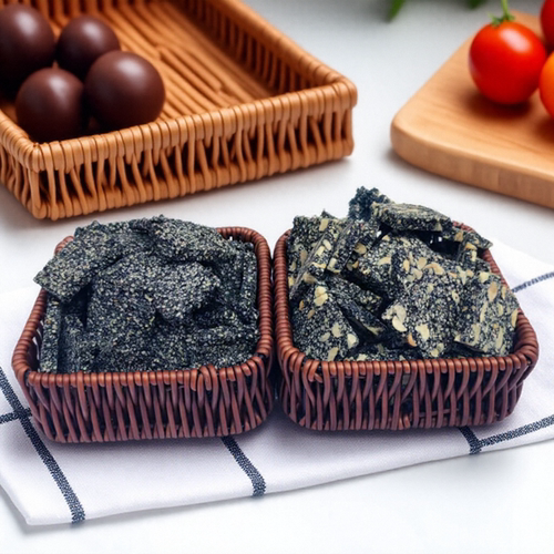 控糖正宗无蔗糖木糖醇黑芝麻片香脆老式酥糖花生芝麻零食传统食品 - 图1