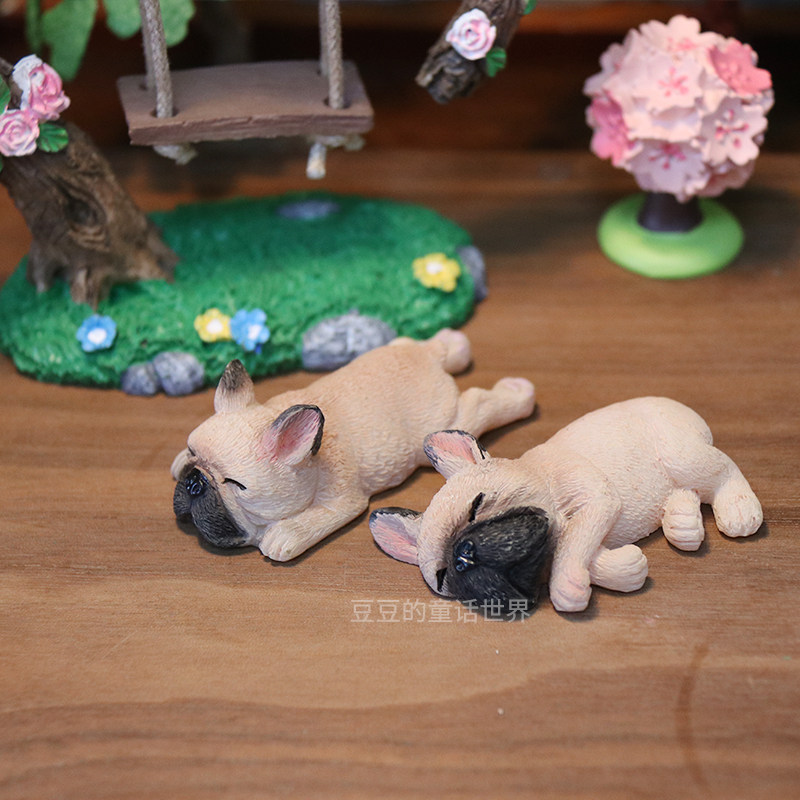 汽车摆件树脂柯基狗狗小狗摆件桌面装饰少女心礼物微景观造景,淘宝优惠券,粉丝福利购,淘宝优惠卷