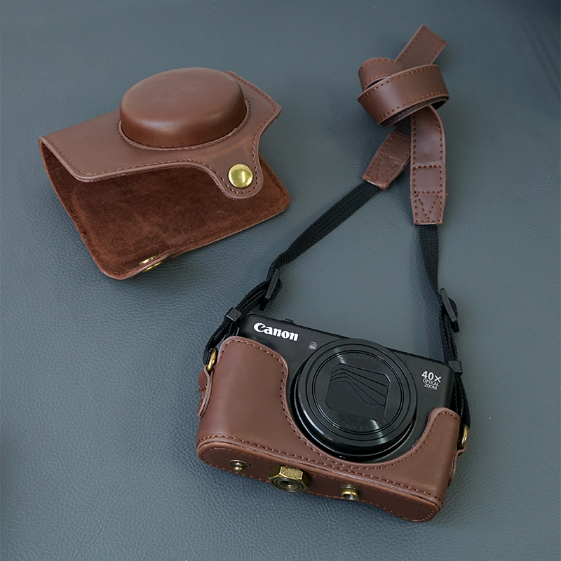 适用于佳能SX720 SX730 SX740硅胶套佳能sx740hs保护套底座相机包 - 图2