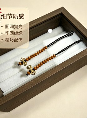 橄榄核迷你藏式小侧挂卡子配饰