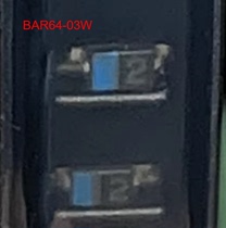 Brand new original dress BAR64-03W silk print 2 patches SOD323 spot di triodes BAR64-03W