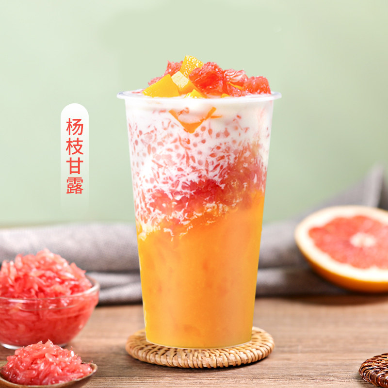 元道红西柚原浆1L饮料果汁果浆果酱草莓柠檬红西柚汁果调元浆_虎窝淘