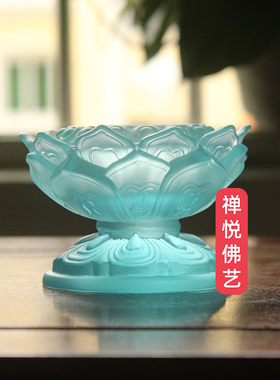 琉璃烛台禅悦佛艺供奉中式客厅