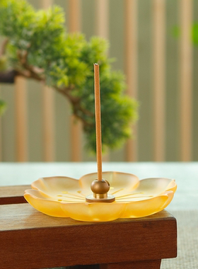 珍悦琉璃果碟中式客厅桌面摆件