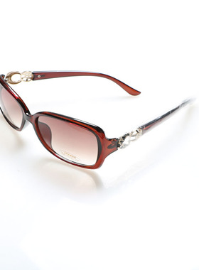 圆脸女士明星款复古风太阳眼镜