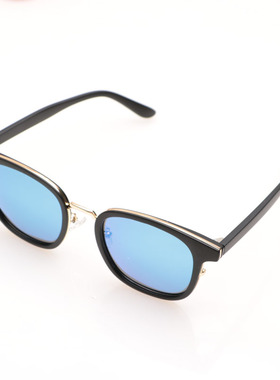 墨镜水银反光复古风炫彩太阳镜