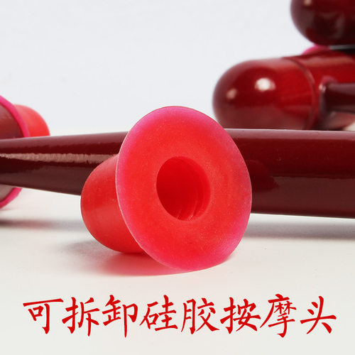 保健木质按摩捶敲打经络锤敲背按摩器肩颈腰部捶打小木棰家用办公 - 图2