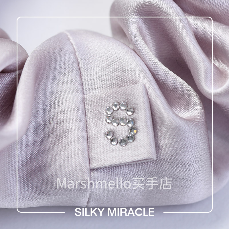 SILKYMIRACLE盲盒真丝水晶发圈S BOX系列随机2只装 - 图1