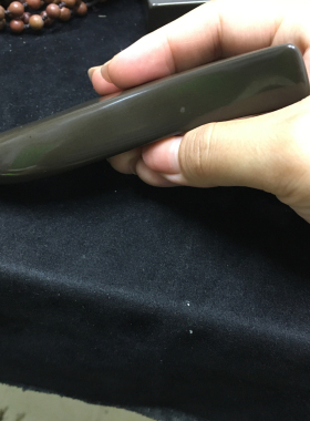 天然砭石三角雀足底点穴按摩棒t型锥三叉足疗工具脚底拨筋经络刮