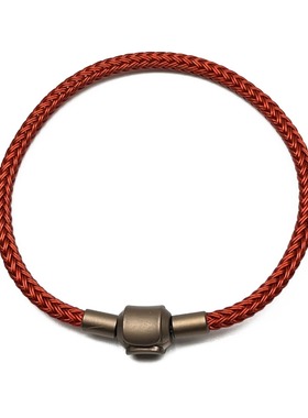 专柜品质3mm粗细不锈钢丝绳手链