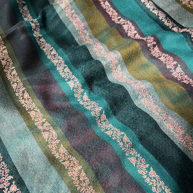 NagarNan-设计款刺绣那家楠克什米尔手工羊绒披肩围巾,淘宝优惠券,粉丝福利购,淘宝优惠卷