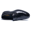 Goldlion hand-scratch pattern business casual leather shoes for men