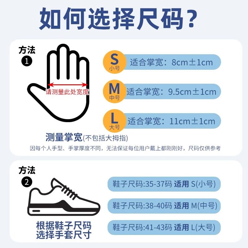 丁腈一次性手套食品级耐用丁晴乳胶橡胶家务厨房洗碗防护防水耐磨,淘宝优惠券,粉丝福利购,淘宝优惠卷