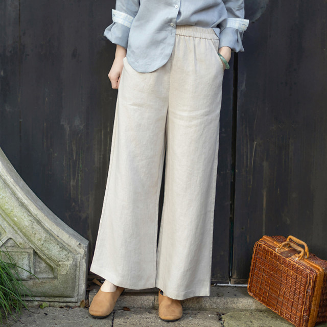 ແອວ elastic ງ່າຍດາຍແລະ versatile ແຂງ hemp ກາງເກງຊື່