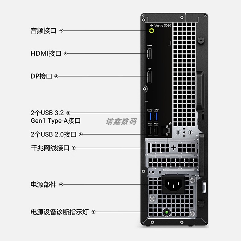 戴尔成就Vostro 3030S 3030T 7010PLUS 7010MT 3911 3901电源500W - 图1