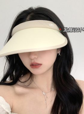 uv韩版无顶防帽子女户外