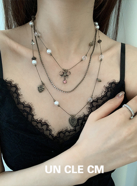 女款心形项链轻奢小众